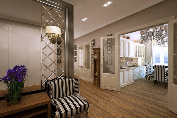 Фото из портфолио Квартира 130 кв.м. в ЖК "Триумф-Палас" – фотографии дизайна интерьеров на INMYROOM