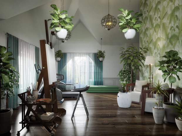 Фото из портфолио Гостеприимный дом в Подмосковье – фотографии дизайна интерьеров на INMYROOM