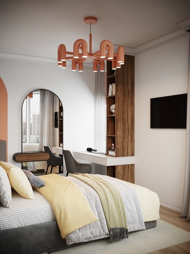 Фото из портфолио Квартира в ЖК «Символ», 90 м² – фотографии дизайна интерьеров на INMYROOM