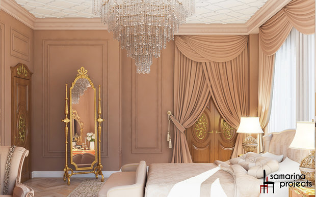 Фото из портфолио Дизайн спальни в классическом стиле – фотографии дизайна интерьеров на INMYROOM