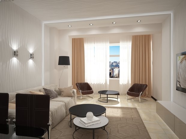 Фото из портфолио Гостиная – фотографии дизайна интерьеров на INMYROOM