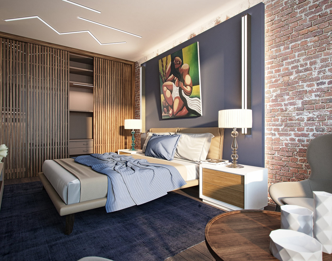 Фотография: Спальня в стиле Современный, Эклектика, Проект недели, Подмосковье, Таунхаус, Дарья Василькова – фото на INMYROOM Фотография: Спальня в стиле Современный, Эклектика, Проект недели, Подмосковье, Таунхаус, Дарья Василькова – фото на INMYROOM