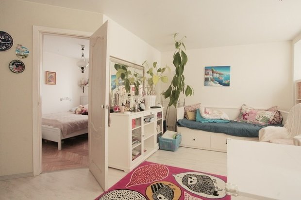 Фотография: Гостиная в стиле Скандинавский, Современный – фото на InMyRoom.ru