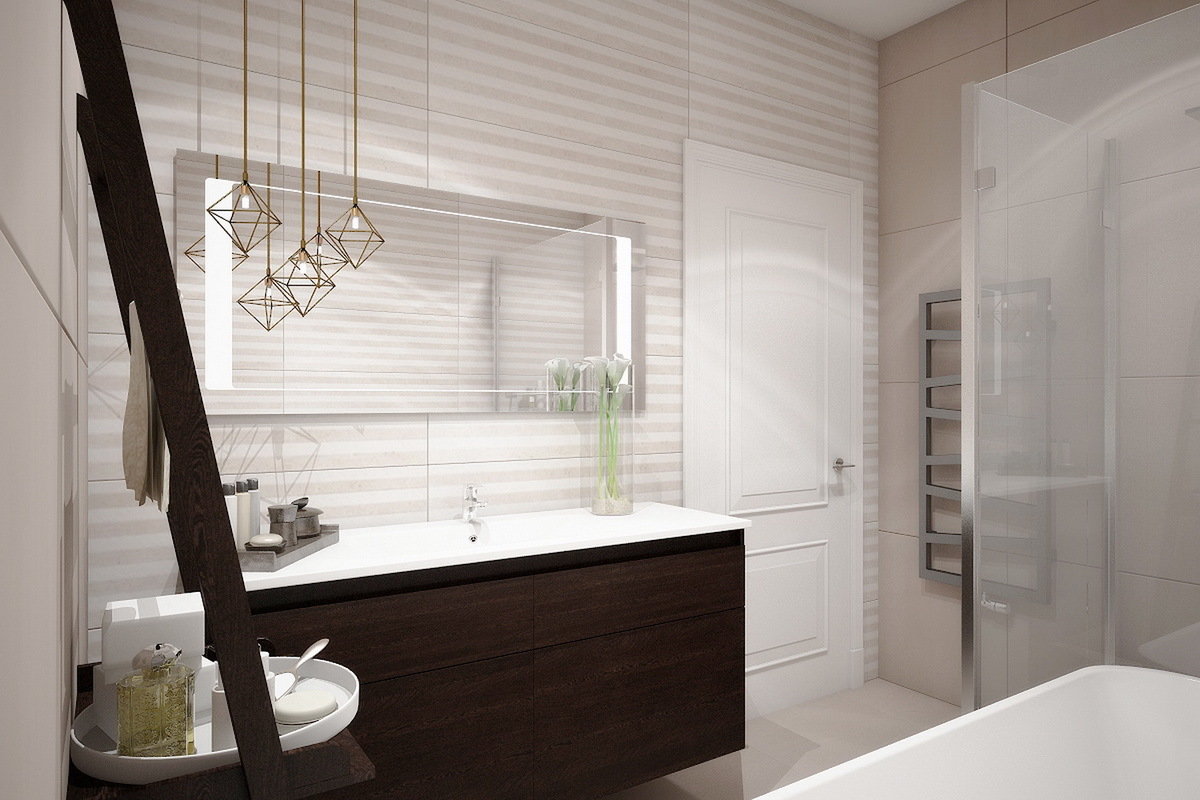 Фотография: Ванная в стиле Прованс и Кантри, Современный, Квартира, Проект недели, Санкт-Петербург, новостройка, Светлана Иванова, Кирпичный дом, Монолитный дом, 2 комнаты, 60-90 метров – фото на INMYROOM Фотография: Ванная в стиле Прованс и Кантри, Современный, Квартира, Проект недели, Санкт-Петербург, новостройка, Светлана Иванова, Кирпичный дом, Монолитный дом, 2 комнаты, 60-90 метров – фото на INMYROOM