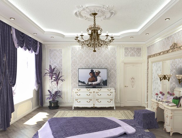 Фото из портфолио спальня ст Брюховецкая – фотографии дизайна интерьеров на INMYROOM
