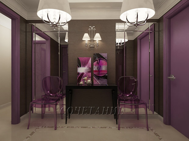 Фото из портфолио Чернично-шоколадный променад – фотографии дизайна интерьеров на INMYROOM