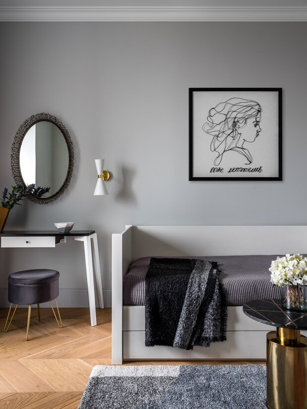 Фотография: Детская в стиле Классический, Современный, Квартира, Проект дня, Москва, Инна Величко, 4 и больше – фото на INMYROOM