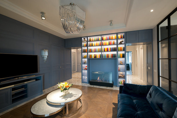 Фотография: Гостиная в стиле Классический, Современный, Советы – фото на INMYROOM