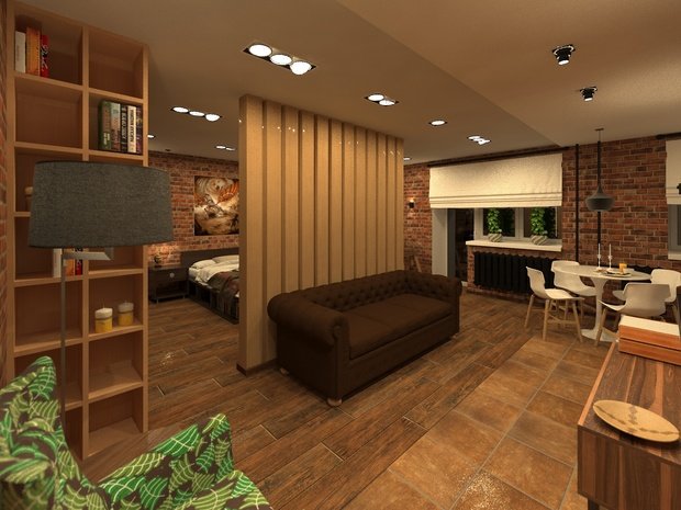 Фото из портфолио ЛОФТ – фотографии дизайна интерьеров на INMYROOM