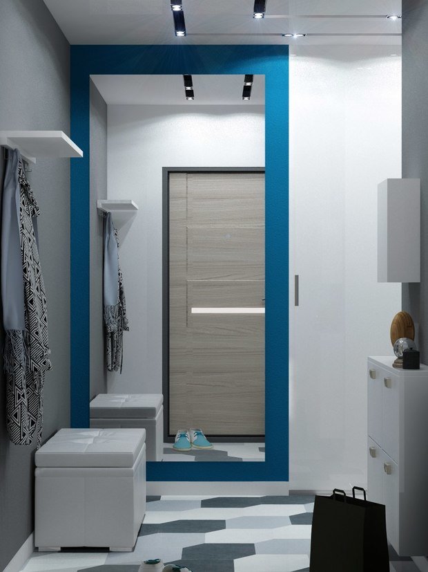 Фото из портфолио 3к.кв. в ЖК Атлант (58,9 кв.м) – фотографии дизайна интерьеров на INMYROOM