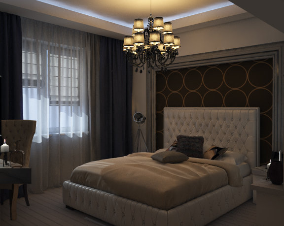 Фото из портфолио Квартира для гламурной модели – фотографии дизайна интерьеров на INMYROOM