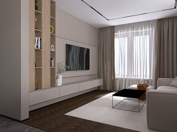 Фото из портфолио ЖК Рафинад – фотографии дизайна интерьеров на INMYROOM