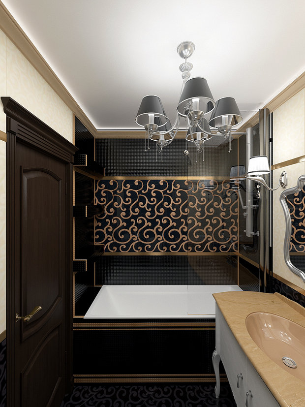 Фото из портфолио Черное золото – фотографии дизайна интерьеров на INMYROOM