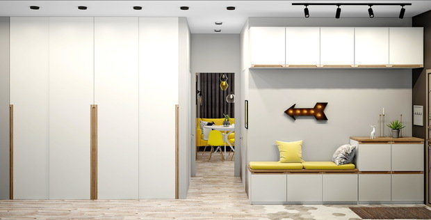 Фото из портфолио Квартира в "Сердце Столицы" – фотографии дизайна интерьеров на INMYROOM