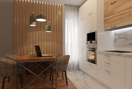 Двухкомнатная квартира 60м2. г.Москва