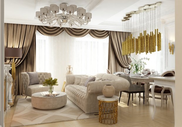 Фото из портфолио Современная классика  – фотографии дизайна интерьеров на INMYROOM