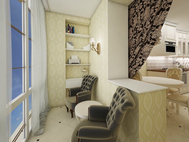 Фото из портфолио 1к.кв. ул. Гвардейская 5А. – фотографии дизайна интерьеров на INMYROOM