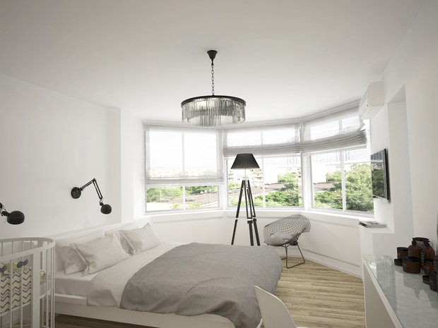 Фотография: Спальня в стиле Минимализм – фото на INMYROOM