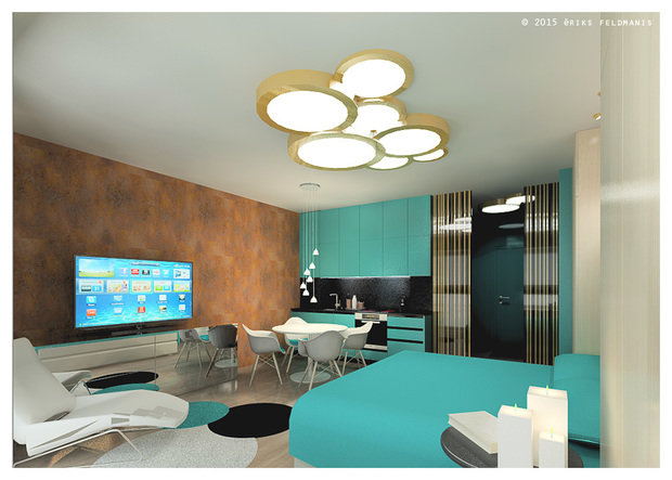 Фото из портфолио Studio on Salnas street 21 (Riga) – фотографии дизайна интерьеров на INMYROOM