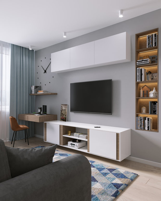 Фото из портфолио ЖК Хорошевский Москва – фотографии дизайна интерьеров на INMYROOM
