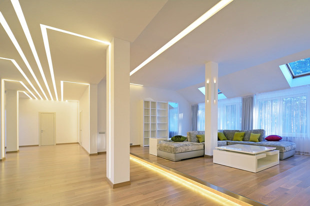 Фото из портфолио Интерьеры загородного дома (Всеволожск, в пригорде Санкт-Петербурга0 – фотографии дизайна интерьеров на INMYROOM