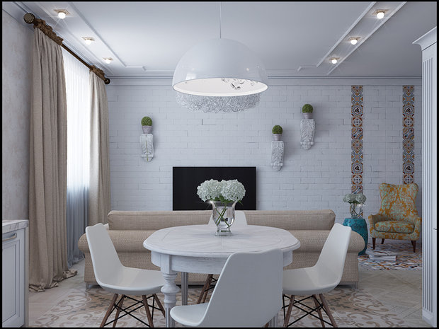 Фото из портфолио Квартира  для молодой семьи  – фотографии дизайна интерьеров на INMYROOM