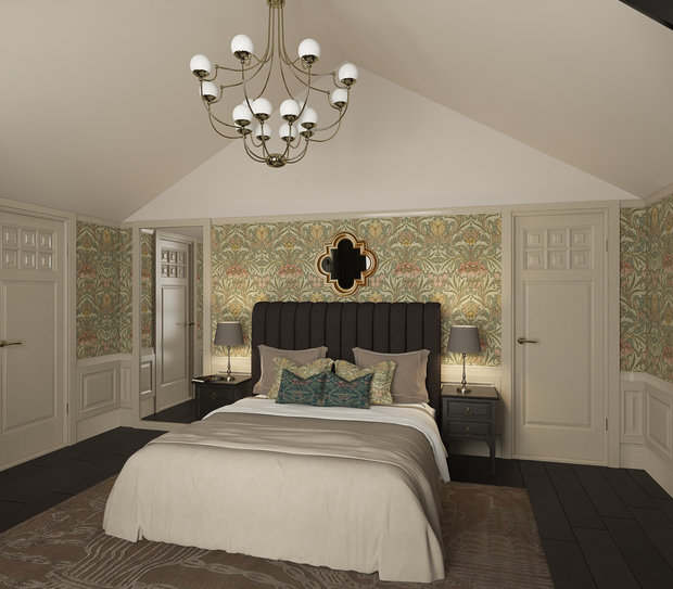 Фото из портфолио Серебряный век – фотографии дизайна интерьеров на INMYROOM