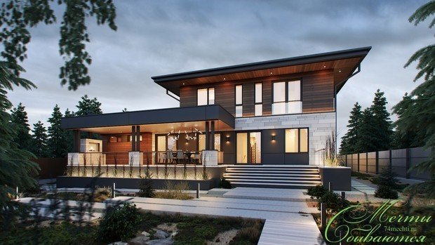 Фото из портфолио Современная реконструкция – фотографии дизайна интерьеров на INMYROOM