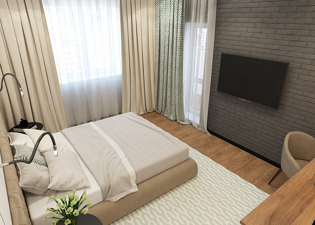 Фото из портфолио Лофт для двоих – фотографии дизайна интерьеров на INMYROOM