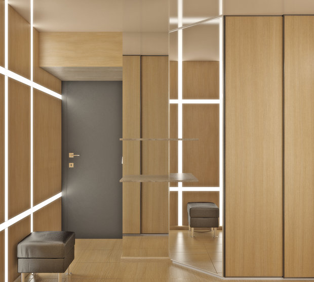 Фото из портфолио Квартира в Левобережном – фотографии дизайна интерьеров на INMYROOM