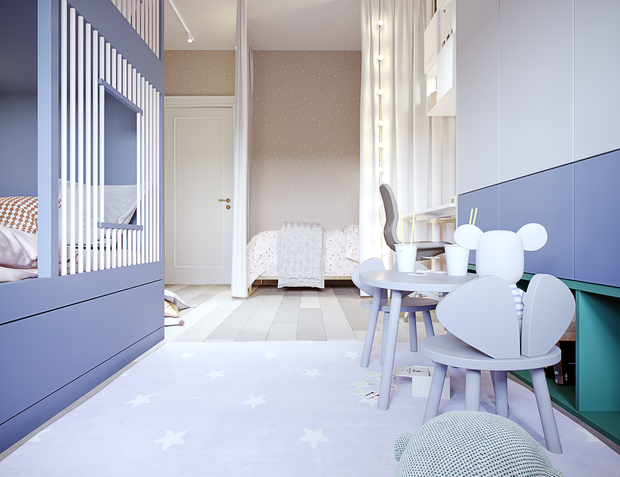 Фото из портфолио  Apartment «Gorod»  – фотографии дизайна интерьеров на INMYROOM