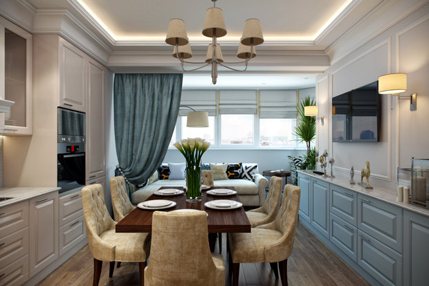 Фото из портфолио Гармония жизненного пространства – фотографии дизайна интерьеров на INMYROOM