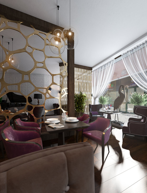 Фото из портфолио Дизайн винного ресторана – фотографии дизайна интерьеров на INMYROOM