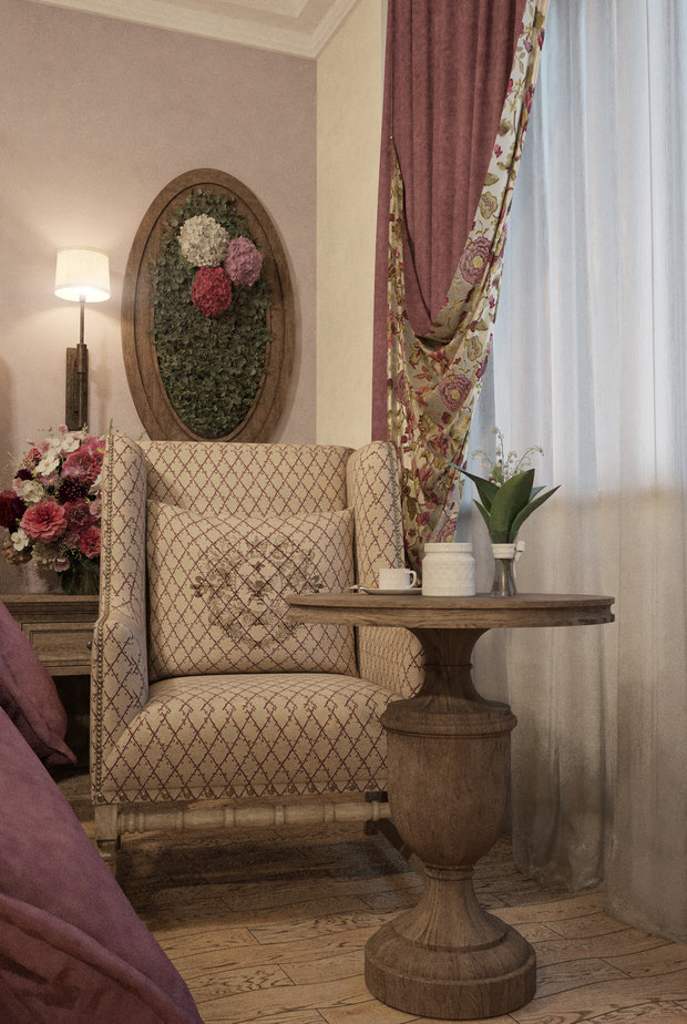 Фото из портфолио Спальня в городской квартире. – фотографии дизайна интерьеров на INMYROOM
