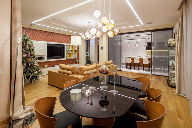 Фото из портфолио Шестикомнатная квартира в Нижнем Новгороде – фотографии дизайна интерьеров на INMYROOM