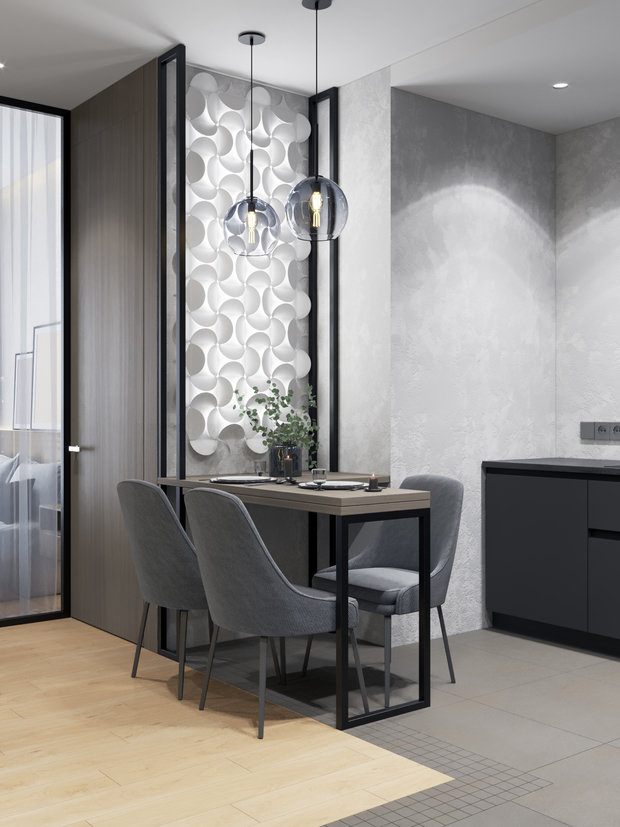 Фото из портфолио ЖК Хорошевский 48 м2 – фотографии дизайна интерьеров на INMYROOM