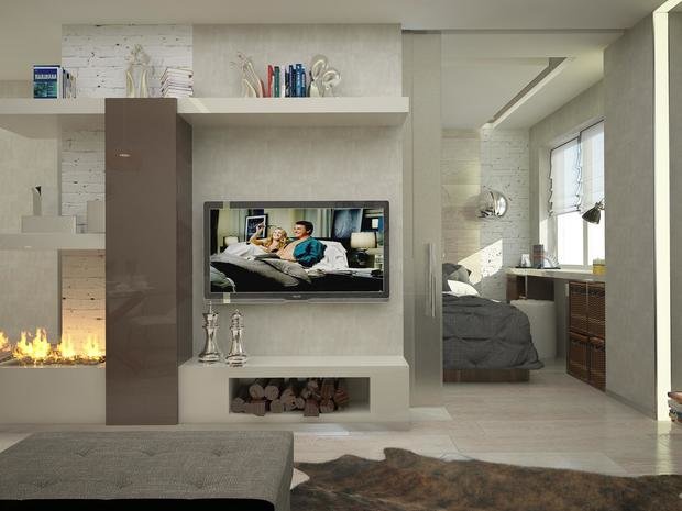 Фото из портфолио квартира 54 м2 – фотографии дизайна интерьеров на INMYROOM
