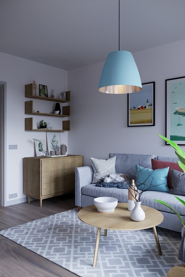 Фото из портфолио BLUE Scandinavian Interrior – фотографии дизайна интерьеров на INMYROOM
