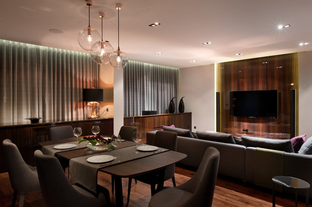 Фото из портфолио Grey and Walnut – фотографии дизайна интерьеров на INMYROOM