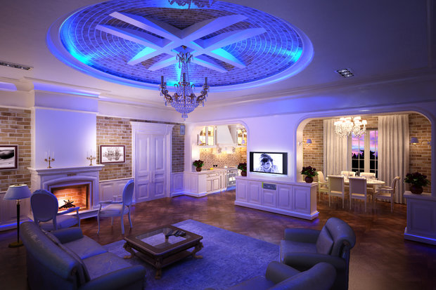 Фотография: Гостиная в стиле Прованс и Кантри, Классический, Лофт, Современный, Декор интерьера, Мебель и свет – фото на INMYROOM