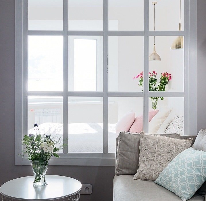 Фотография: Гостиная в стиле Современный, Квартира, Проект недели, Санкт-Петербург, П-44, 2 комнаты, 40-60 метров, Ника Русанова – фото на INMYROOM