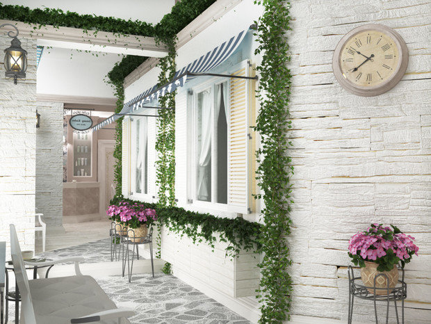 Фото из портфолио Салон красоты г.Краснодар – фотографии дизайна интерьеров на INMYROOM