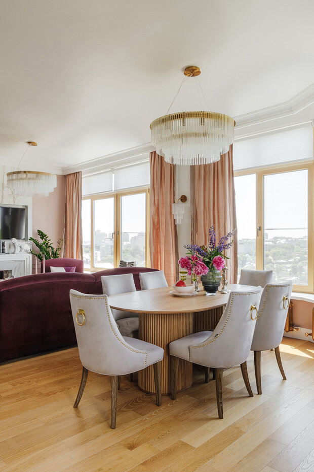 Фотография: Кухня и столовая в стиле Классический, Современный, Эклектика, Квартира, Проект недели, Кирпичный дом, 4 и больше, Более 90 метров, Владимир, Полина Глебова – фото на INMYROOM