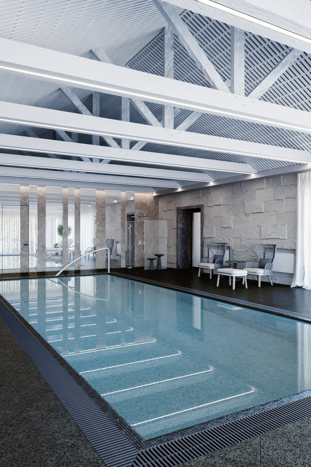 Фото из портфолио Частный Бассейн. – фотографии дизайна интерьеров на INMYROOM