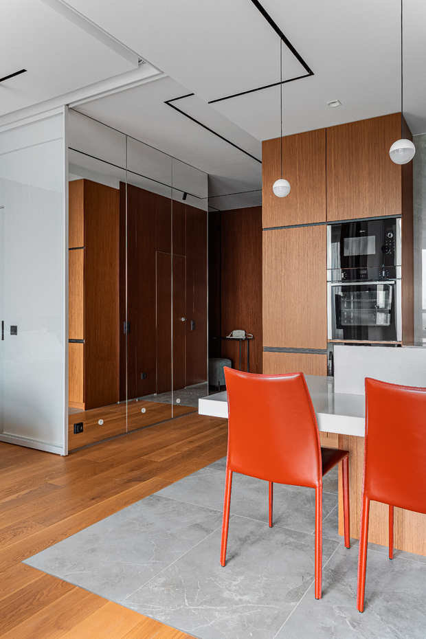 Фото из портфолио КВАРТИРА В ЖК «СЕРЕБРЯНЫЙ БОР» В МОСКВЕ – фотографии дизайна интерьеров на INMYROOM