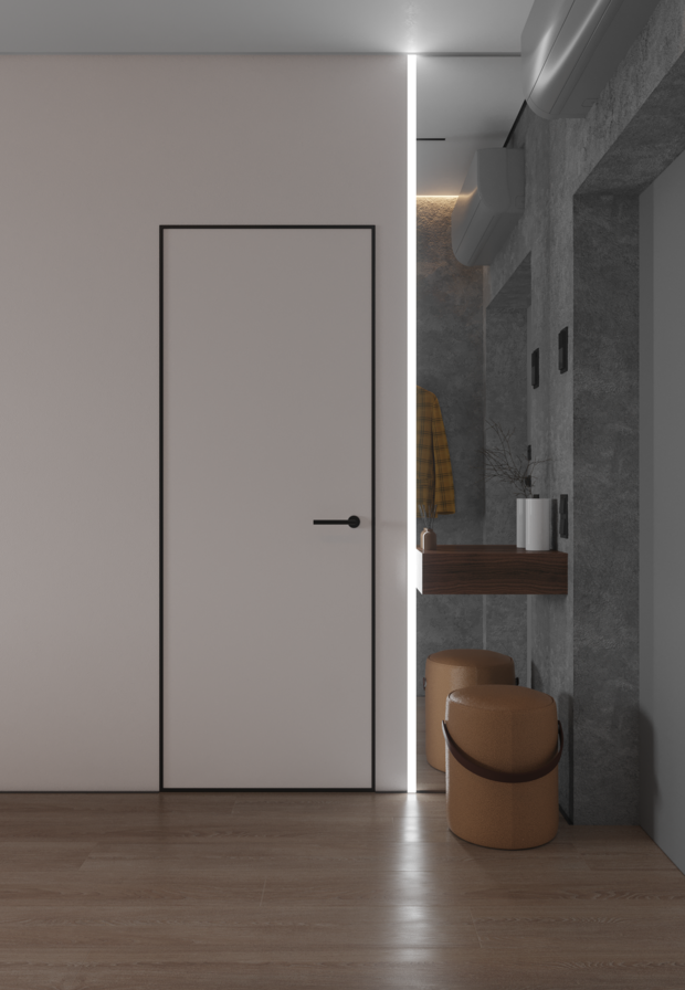 Фото из портфолио Как разместить на 43 кв.метрах  разместить 7 функциональных зон  – фотографии дизайна интерьеров на INMYROOM