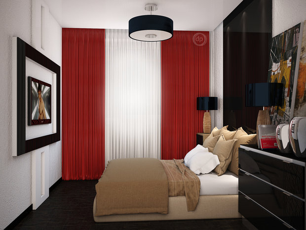 Фото из портфолио Квартира для холостяка – фотографии дизайна интерьеров на INMYROOM