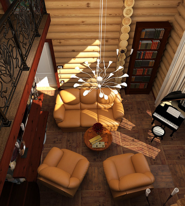 Фото из портфолио Дом пос. Удальцово. Ленинградская область – фотографии дизайна интерьеров на INMYROOM