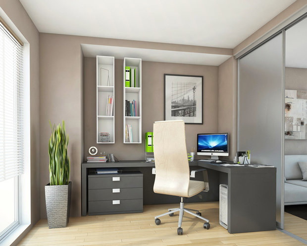 Фото из портфолио Офис – фотографии дизайна интерьеров на INMYROOM