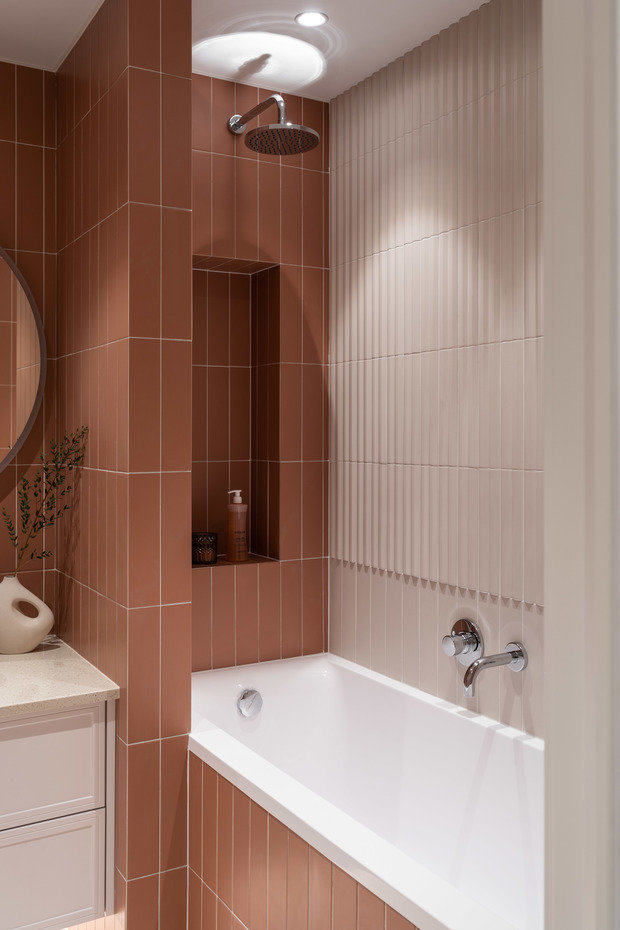 Фотография: Ванная в стиле Современный, Квартира, Проект недели, Санкт-Петербург, 3 комнаты, Более 90 метров, int2design – фото на INMYROOM